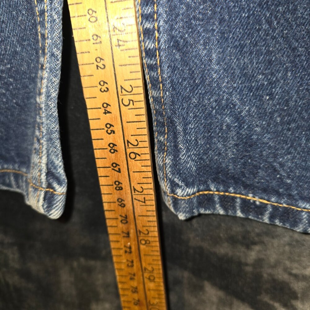 Vintage 517 Slim Fit Boot Cut LEVIS Blue Jeans Size 7 JR S - Picture 3 of 7